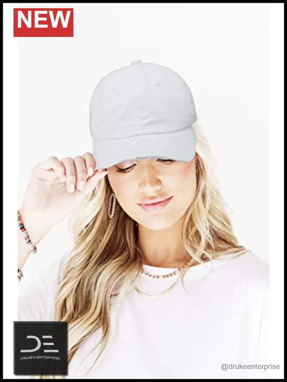 Distressed Retro Washed High Ponytail Baseball Cap for Women - Adjustable